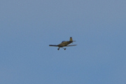 Morten 6 mars 2022 - LN-RAF over Høyenhall, akkurat kommet hjem, men rakk den så vidt. Det er en Van´s RV-4 som flyr der borte