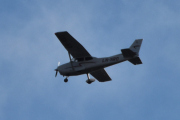 Morten 18 oktober 2022 - LN-NRO over Høyenhall, her ser vi flyet tydeligere og kommer fra Kjeller flyplass