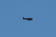 Morten 1 september 2022 - Veteranfly over Høyenhall, ligner mistenkelig på The North American Harvard