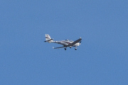 Morten 4 april 2023 - LN-NRC over Høyenhall, det er Nedre Romerike Flyklubb som er ute med sin Aquila AT01-100A