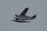 Morten 1 august 2023 - N3547T over Høyenhall, det er en Cessna T206H Turbo Stationair II fra 2001, som holder til på Kjeller flyplass. Jeg tenker Kilen Sjøflyklubb er stikkordet her