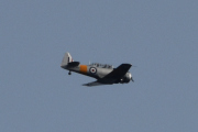 Morten 22 august 2023 - LN-TEX over Høyenhall, det er full fart hos Norwegian Spitfire Foundation nå