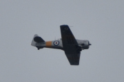 Morten 27 august 2023 - LN-TEX besøker Høyenhall, dem legger seg fint i posisjon og nå er det akkurat en uke til Telemark Airshow søndag 3 september begynner
