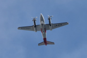Morten 5 august 2023 - LN-KYV over Drøbaksundet, dem er ute med sin Hawker Beechcraft B350ER King Air fra 2011