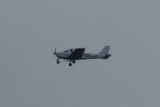 Morten 29 juli 2023 - Småfly over Høyenhall, jeg kan vente fem år, men tar den nå. Det er Oslo Flyveklubb som er ute med sin SE-LJO som er en Tecnam P2002-JF Juliet fra 2010 og kom til klubben i 2015