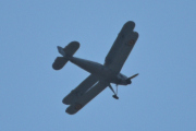 Morten 29 juli 2023 - LN-WNJ over Høyenhall, det går faktisk rykter om at den er bedre å fly enn Tiger Moth, men jeg holder meg nøytral her