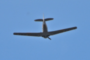 Morten 12 juni 2023 - Norwegian Spitfire Foundation over Høyenhall, 4 minutter senere tar jeg dette bilde, hvem kan det være?