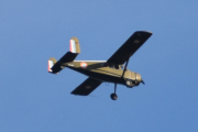 Morten 2 juni 2023 - LN-WNB besøker Høyenhall, det er Sameiet Broussard som er ute med sin Max Holste MH 1521 Broussard fra 1956