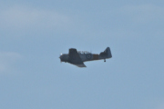 Morten 24 juni 2023 - Norwegian Spitfire Foundation over Høyenhall, det er nok North American Harvard