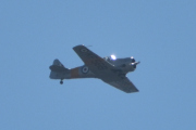 Morten 25 juni 2023 - LN-TEX over Høyenhall, det er Norwegian Spitfire Foundation som er ute med sin North American Harvard T-6G