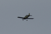 Morten 27 juni 2023 - Van\'s RV-4 over Høyenhall, jeg kom jeg for sent ut. Er nok på vei til Kjeller flyplass