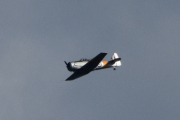 Morten 30 juni 2023 - LN-TEX over Høyenhall, det er Norwegian Spitfire Foundation som kommer med sin North American Harvard T-6G