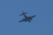 Morten 8 juni 2023 - Piper PA-31-350 Chieftain over Høyenhall, det er oppmåling på gang og dem flyr veldig høyt