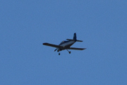 Morten 6 mai 2023 - Småfly over Høyenhall, nå kom jeg for sent ut igjen, tror jeg begynner og bli for gammel