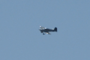 Morten 20 mai 2023 - Van´s RV-6 over Høyenhall, her kommer den og jeg tar en rå sjanse når jeg sier at jeg tror det er LN-ABA