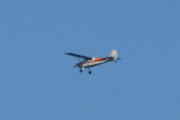 Morten 21 mai 2023 - LN-BDO over Høyenhall, her ser vi Cessna 170B fra 1956 litt bedre. Det har fløyet i Alaska og kom til Norge i 1973
