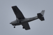 Morten Pinseaften 27 mai 2023 - LN-NRF over Høyenhall, det er Nedre Romerike Flyklubb igjen