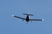 Morten 26 mars 2023 - LN-KVK over Høyenhall, det var nok et besøk, han blinker til meg :-)