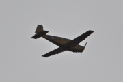 Morten 18 oktober 2023 - LN-BII over Høyenhall, det er Anne som er ute med sin Saab 91B Safir fra 1954