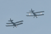Morten 10 september 2023 - LN-KFM og LN-KFT over Høyenhall, dette er vakkert, spør du meg. Og så lurer jeg veldig på om dem var i Hamar i går...