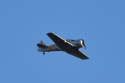 Morten 12 september 2023 - LN-TEX over Høyenhall, det er Norwegian Spitfire Foundation som er ute med sin North American T-6G Harvard fra 1944