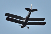 Morten 2 september 2023 - LN-KAY besøker Høyenhall, jeg så det stod Tiger Moth på programmet til Telemark Airshow