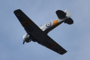 Morten 2 september 2023 - LN-TEX besøker Høyenhall, nå er det Sameiet LN-TEX og ikke Norwegian Spitfire Foundation som vil påminne meg om den store dagen i morgen - Telemark Airshow