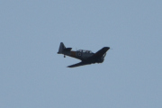 Morten 2 september 2023 - LN-TEX over Høyenhall, det er Norwegian Spitfire Foundation som er ute med North American AT-6G Harvard fra 1944. Jeg har kjøpt billett til Telemark Airshow på søndag, så da skal jeg ta bilder av deg :-)