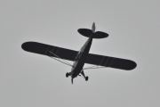 Morten 29 september 2023 - LN-RAP over Høyenhall, jeg tror det er Dag som er ute med sin Piper L-4J Grasshopper fra 1944