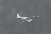 Morten 3 september 2023 - LN-HOX over Notodden, klokken er 09.27 og jeg ser Sky Wing Flyklubb med sin Reims-Cessna F172N  fra 1980. Den har jeg ikke tatt bilde av før
