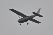 Morten 7 september 2023 - SE-EHF over Høyenhall, årsaken er den at i 1963-64 leverte Cessna 64 flyskroget i byggesett fra Wichita, KS, til Frankrike for att deres nye fabrikk i Reims skulle få erfarenhet innen dem byttet til 100% "local content"