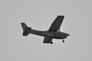 Morten 11 februar 2023 - LN-NRF over Høyenhall, det er Nedre Romerike Flyklubb som er ute med sin Cessna 172 Skyhawk