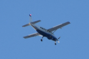 Morten 3 januar 2023 - LN-LOL over Høyenhall igjen, dem flyr et Cessna 208B Grand Caravan EX fra 2018 og driver med flybåren datafangst