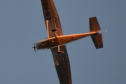 Morten 4 mai 2023 - LN-NRO besøker Høyenhall, det er Nedre Romerike Flyklubb som kommer med sin Cessna 172 Skyhawk