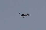 Morten 8 april 2023 - Cessna Birddog over Høyenhall, det er Veteranflygruppa i Nedre Romerike Flyklubb som har vært på tur