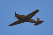 Morten 15 april 2024 - LN-BII besøker Høyenhall, det er Anne som kommer med sin Saab 91B Safir fra 1954