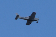 Morten 19 april 2024 - SE-LJO over Høyenhall, det er Oslo Flyveklubb som er ute med sin Tecnam P2002-JF Juliet fra 2010 og som kom til klubben i 2015