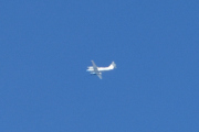 Morten 6 august 2024 - Småfly over Høyenhall, den fløy veldig høyt. Jeg gjetter på en Beechcraft B200 eller Dash 8-100