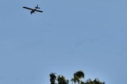 Morten 2 juni 2024 - Småfly over Høyenhall, har sikkert vært på Flydagen på Kjeller den også