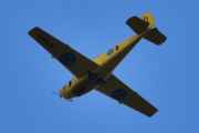 Morten 4 juni 2024 - LN-HHS over Høyenhall igjen, jeg liker Anders og Marius som har restaurert sin Saab 91B-2 Safir fra 1952