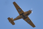 Morten 15 mai 2024 - LN-LFK besøker Høyenhall, det er LFK Flyhobbyklubb som kommer med sin Saab 91B-2 Safir fra 1957