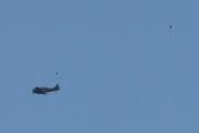 Morten Pinseaften 18 mai 2024 - LN-TEX over Høyenhall igjen, her fikk vi Norwegian Spitfire Foundation med sin North American T-6G Harvard fra 1944, sammen med to låvesvaler