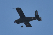 Morten Pinseaften 18 mai 2024 - LN-WNB over Høyenhall, det er Sameiet Broussard som kommer med sin Max Holste MH.1521M Broussard fra 1956