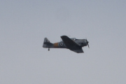 Morten 1. pinsedag 19 mai 2024 - LN-TEX over Høyenhall, det er Norwegian Spitfire Foundation som er ute med sin North American T-6G Harvard fra 1944