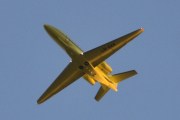 Morten 22 november 2024 - LN-SAA over Høyenhall, det er Avincis som kommer med sin Cessna 680A Citation Latitude fra 2018