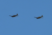 Morten 1 september 2024 - LN-BII og LN-HHS over Høyenhall, jeg tror ikke at jeg har bilder av dem sammen før. og jeg kan ikke søke på to Saab heller, tar bilder av biler også
