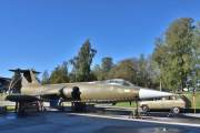 Morten 13 september 2024 - Lockheed CF-104 Starfighter 886 på Gardermoen flyplass