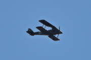 Morten 28 september 2024 - LN-BDM over Høyenhall, det er Nedre Romerike Flyklubb Veteranflygruppa som kommer med sin DeHavilland DH 82A Tiger Moth nr. 153 fra 1941