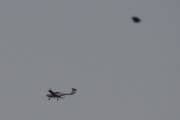 Morten 5 september 2024 - LN-FTM over Høyenhall på kvelden