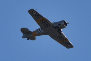 Morten 25 april 2025 - LN-TEX besøker Høyenhall, jeg må le litt også. Den 25 april 2021 så skrev jeg - mine damer og herrer, vi ser North American T-6G Harvard fra 1944